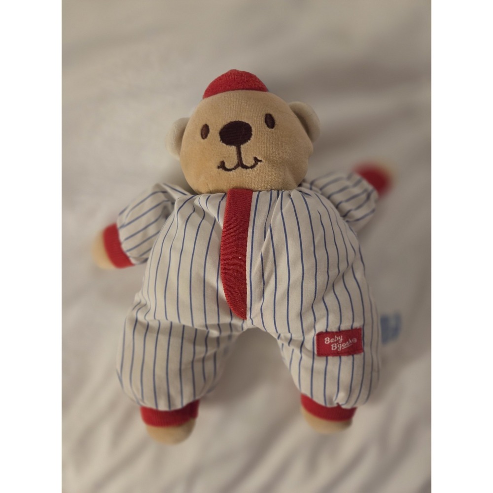 Vintage Oshkosh Baby B'Gosh Baseball‎ Bear Plush Animal